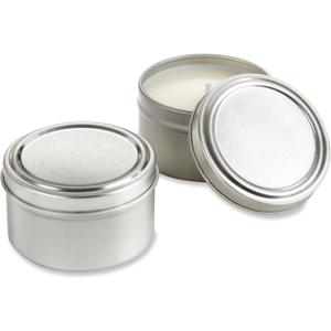 Kate Aspen Travel Size Vanilla Scented Candle Tins With Lids - Mini Candles Bulk - Wedding Favors for Guests, Bridal Shower Gifts, Party Favors Adults, Bridesmaids Gifts (1 pc)