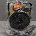 Greenhouse Heater with Digital Thermostat, Grow Tent Heaters, Overheat Protection, Fast Heating for Green House, Flower Room, Yellow