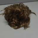 Baruisi Mens Mullet Wig 70s 80s Halloween Cosplay Costume Wigs for Fancy Dress,Light Brown