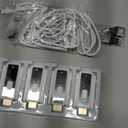 Wireless HDMI Transmitter and 4 Receivers, Up to 6 RXs,No Hot, 150M/500FT, Plug & Play,2.4/5GHz Wirelessly Casting Content to Multiple Screens, Wireless HDMI Splitter for TV/Projector/Laptop (Sliver)