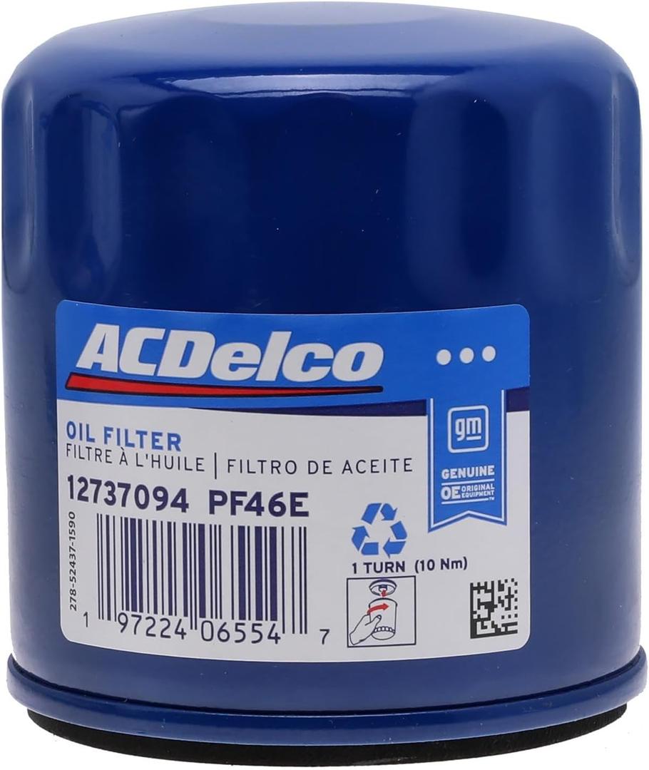 ACDelco GM Original Equipment PF46E (12737094) Oil Filter ACDelco GM Original Equipment PF46E (12737094) Oil Filter