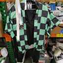 Kids Costume Anime Cosplay Kimono Outfit Halloween Uniform, Large