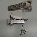 Face Frame Inset Cabinet Hinge (2pcs), 105 Face Frame Insert, Soft Close, Silent, 6 Way Adjustable Hinge for Kitchen Cabinets, Bookcases, Wardrobes