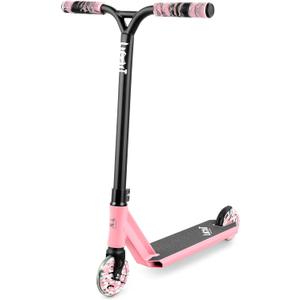 Limit LMT68 Mini Pro Stunt Kick Scooter  Short and Small Freestyle Trick Scooters for Kids Ages 5 Years and Up-Professional Complete BMX Scooter Perfect for Beginners Children Boys and Girls Gifts (Pink)
