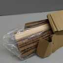 LazBlinds No Drill Bamboo Roman Shades, 25x64, Ceylon Light Russet