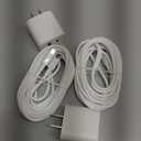 10FT iPhone 17/16e Fast Charger, 2Pack 20W Dual Port USB C+A Power Adapter 10Foot Long USB C to C Fast Charging Cable Cord Quick Charging for iPhone 17 Air/17 Pro/17 Pro Max/16/16 Pro/15/15 Pro/Pro Max (White/White)