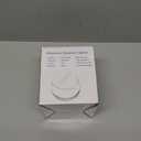 Dental Ultrasonic Retainer Cleaner Machine - Dental Cleaning Pod for Denture, Mouth Guard, Aligner, Night Guard, Braces, Toothbrush Heads, Jewelry, 45kHz Retainer Cleaner with Digital Timer & 200ML (White)