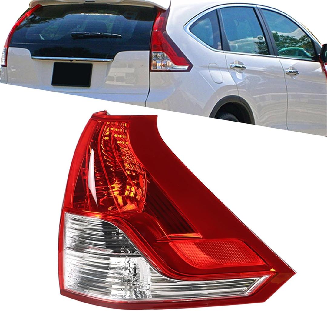 GXYWADY Tail Light Lamp Stop Brake Indicator Warning Light Replacement for HONDA CRV CR-V 2012 2013 2014 withnot Bulb (Right Passenger Side)