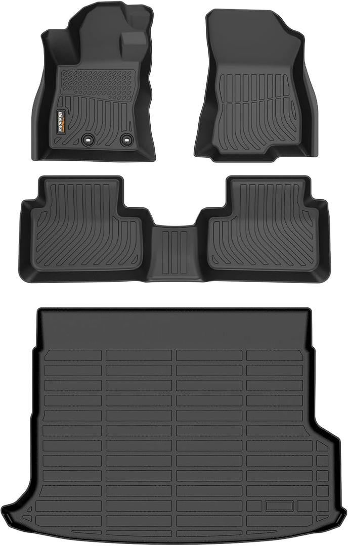 Floor Mats & Cargo Liner for 2025 2026 Subaru Forester Hybrid, 28"L x 20"W x 6"Th