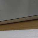 Frameless Mirror for Bathroom Vanity,with Polished Edge,Hangs Horizontally Or Vertically,Entryways,Room,Shatterproof (Y-15x15in)