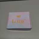 Electric Nail Drill File Professional 45000 RPM, LUELLE Electric Nail File Machine Kit for Acrylic Gel Nails Polishing Removing, Portable Rechargeable Cordless E File with Gold Bits Kit for Salon Home