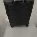 American Tourister Stratum 2.0 Expandable Hardside Luggage with Spinner Wheels, 28" SPINNER, Jet Black, 28-Inch Checked-Large