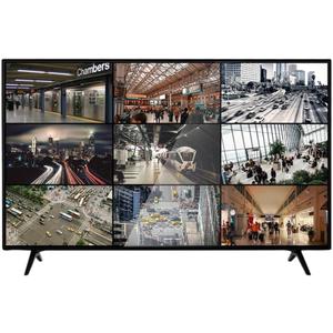 43 Inch Surveillance Grade Large Size 24/7 4K Monitor Screen, 4K LCD Monitor, HDMI/VGA/DVI/BNC Inputs, 3840 x2160 HD, 16:9, 8.5ms Response, Designed for CCTV Security DVR/NVR Camera System