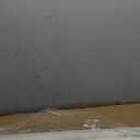 White Cordless Room Darkening Faux Wood Blind for Window, Size 34