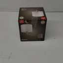 Globe Electric Bernard 1-Light Brushed Steel & White Plug-In Or Hardwire Wall Sconce Fixture