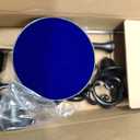 Black Candelabra Candle Holders for Pillar Candles 10.6 inch Tall, 5 Candle Candlestick Holder for 1/2-1 inch Taper Candles Halloween Candelabra Decoration Easy Assembly (Black)