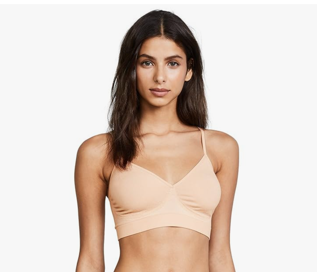 Yummie Women's Audrey Unlined Bralette Outlast Seamless Size L-XL