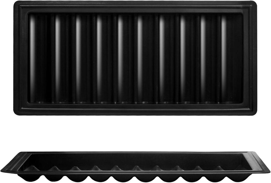 Poker Chip Tray Professional Grade Casino Tray Dealer Rack Poker Table Plastic Chip Tray for Texas Hold'em Poker Games