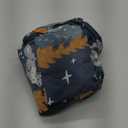 JSD Navy Blue Owl Kids Sheet Set Full Size, 4 Piece Forest Animals Printed Microfiber Bed Sheets Deep Pocket
