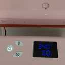 HTVRONT Auto Tumbler Heat Press Machine - Mug Heat Press Heat Up Fast & Even, Professional Tumbler Press High-Security for 2.95"-3.18" Sublimation Tumblers, Cups, Glasses and Mugs, White