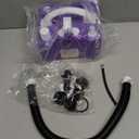 4-in-1 Electric Balloon Pump for All Balloons, Inflatables, and Sports Balls, Triple Inflating Ports for Latex Foil 260q Mylar Balloon, Inflator Deflator for Air Beds Pool Floats Yoga Balls (Purple)