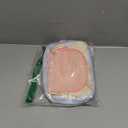 Portable Multi-Layer Kawaii Pencil Case Organizer - Large Capacity Color Block Design Pen Pouch Supplies - Cute Functional Bag (Pink)