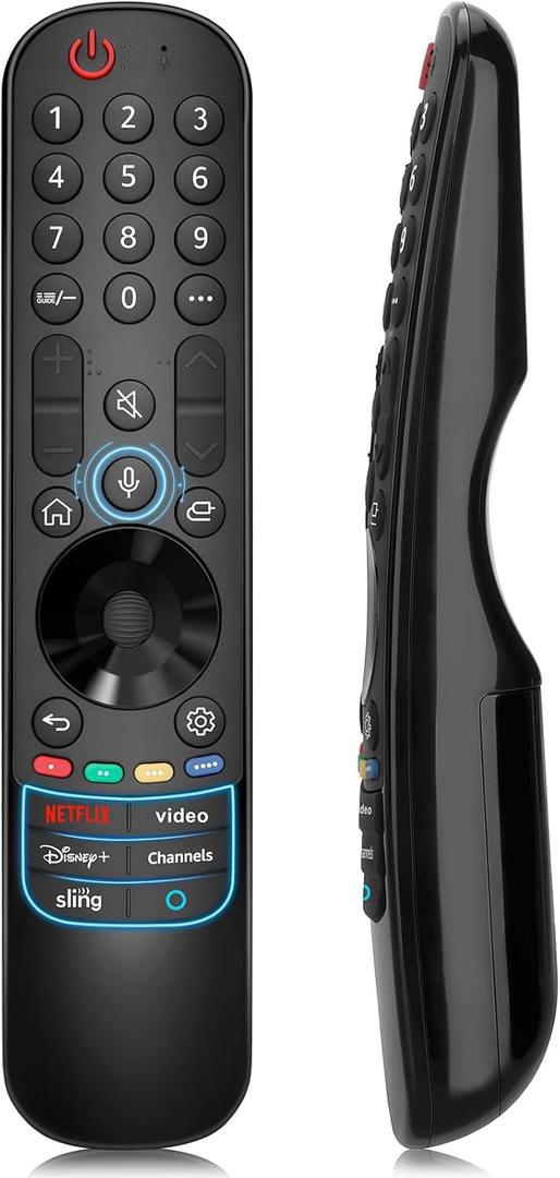 AN-MR24gn-Magic-for-LG-Smart-TV-Voice-Remote-Control-Replacement Universal Compatible with LG OLED Webos Thinq Nano Cell Service TVs for AKB75855501 MR23gn MR22gn MR21ga MR20ga