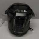 Midea 12-in-1 Electric Pressure Cooker, 8 Quarts, 12 Presets, Multi-Functional Programmable Slow Cooker, Rice Cooker, Steamer, Sauté Pan, Yogurt Maker, and More, Stainless Steel