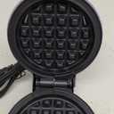 DASH Mini Waffle Maker - 4" Snack-Sized, Dual Nonstick, Compact, Purple, PFOA & PFAS Free