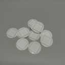EBaokuup 12 Pcs Hydroponics yPod Caps with Colored Lables, Grow Cubes Cap Compatible with yPod, Plant Grow Pods Cover for Garden Hydroponics Growing System