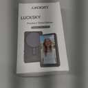 Vlog Selfie Monitor Screen iPhone, 4K 60fps Recording, Wireless Screen Mirroring with Remote Control, Magnetic Fixation, 180° Rotation, 3 Levels of Brightness, Compatible with iPhone & Android