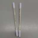 ARTISTRO 2 White Dual-Tip Acrylic Paint Pens - Multisurface Markers for Glass, Rock, Fabric, Wood, Plastic & More - 1 mm Fine & Brush Tips