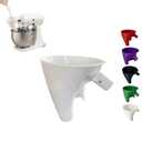 2 x Premium Flour Funnel for Stand Mixer Compatible with Funnel for Kitchen Aid Artisan KSM150 and Bowl Lift, Perfect for Baking, Easy to Use, and Clean