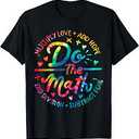 Do The Math Multiply Love Add Hope Math Teacher Tie Dye Mens TShirt,2XL