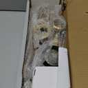 Black Tubular Tub Drain Kit 1-1/2" Brass Pipe with Tip-Toe Bathtub Drain Stopper, Touch-Toe Bath Plug Waste and Overflow, Welsan Assembly Replacement Set(Matte Black)