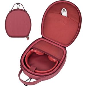 ANKHOH Universal Headphone Case for JBL Tune 770NC/720BT/760NC/510BT, for JBL Live 660NC/770NC, for Sony WH-CH520/720N, for Beats Studio Pro, Hard Case with Storage (Box Only) (Brown)