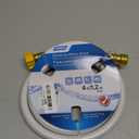 Camco TastePURE 4-Ft Water Hose - RV Drinking Water Hose Contains No Lead, No BPA & No Phthalate - Features Reinforced Design & Crafted of PVC - 1/2 Inside Diameter, Made in the USA (22763)