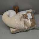 Christmas Creative Elk Posing Pillow Newborn Photography Props Newborn Shooting Elk Antler Pillow Baby Room Decoration Infant Photo Studio Posing Props (Beige)