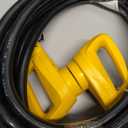 Camco Power Grip 25-Ft 30 Amp Camper RV Extension Cord - Male to Female (NEMA TT-30P to TT-30R) - Rated for 125V/3750W - Features Heavy Duty 10-Gauge Copper Wire & Weather Resistant PVC (55191)