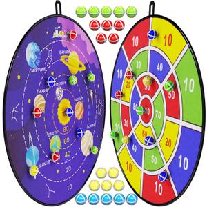 BooTaa 29" Large Dart Board for Kids, Kids Dart Board with Sticky Balls, Boys Toys, Indoor/Sport Outdoor Fun Party Play Game Toys, Birthday Gifts for 3 4 5 6 7 8 9 10 11 12 Year Old Boys Girls
