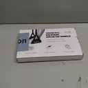 Airplane Foot Hammock, No Collapse Foot Rest for Plane Travel with Extended Adjustment Strap, Portable Desk Foot Hammock with Thickened Foam, Foot Sling Travel Essentials to Relax Your Feet (1 Pc Black)