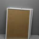 VOSAREA Aluminum Photo Frame Thin Edge Design Modern Wall Decor for Artwork and Posters Lightweight and Arctic (42.50X30.20X1.90CM, Silver)