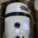 160340 Cartridge Pool Filter Tank Assembly-320 Square Feet 120 GPM Fit for Pentair Clean & Clear Plus Cartridge Pool Filters, Fiberglass Reinforced Polypropylene Tank Cartridge, Almond