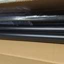 Long Tension Rod 41-144inch Black Tension Curtain Rods no Drilling 1.26" Diameter Outdoor Curtain Rod for Patio,Windows,Shower,Doorway,Heavy Duty Spring Rods