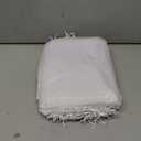 ANZNKU 50 Pack White Organza Bags 8x12 inch, Mesh Gift Bags Drawstring, Large Gift Pouches for Jewelry Candy Wedding Party Favor & Easter Gifts