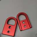 Timtin 2 Pcs Tow Hooks Compatible with Tacoma 2024-2026, Red Front Car Tow Hooks Compatible with 4runner 2025-2026 Accessories