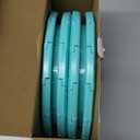 JLoibao Weighted Hula Circle with 24/26 Links(51-56 Inch) for Adults Weight Loss, Infinity Fitness Hoop Plus Size, for Women Smart Exercise Equipment