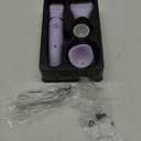 Ufree Bikini Trimmer Electric Razors for Women, Rechargeable Pubic Body Hair Trimmer Electric Shaver for Legs Body Hair, Bikini Shaver IPX7 Waterproof, Gifts for Women, Purple