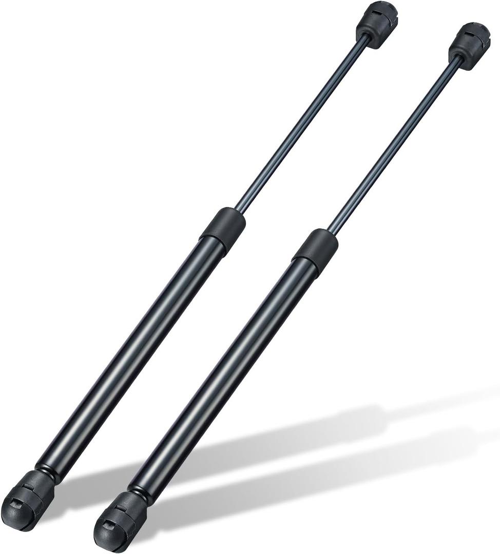 C16-19568 16" Gas Strut 16 inch 40Lbs/178N Struts Shock Lift Support Gas Spring for Camper Shell Window Cabinet Door Toolbox Truck Cap Shock Camper Shell Cover Bench Lid Dog House Door, 2 Pcs