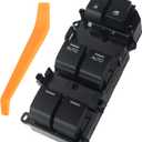 35750-SZA-A31 Master Power Window Switch Driver Side Compatible with TSX 2009-2014 2.4L L4 3.5L V6 Pilot 2009-2015 3.5L V6 TL 2009-2014 3.5L 3.7L V6